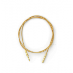 ZILVER  VERGULD COLLIER - 40445