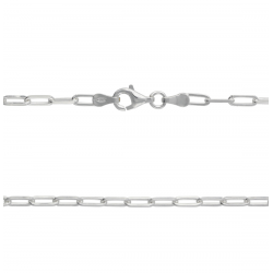 ZILVER  COLLIER - 40449