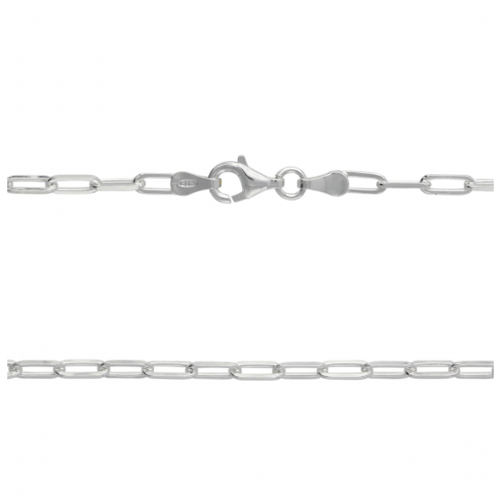 ZILVER  COLLIER - 40449