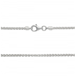 ZILVEREN  COLLIER - 40452