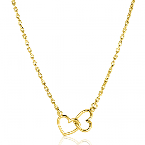 ZINZI GOLD PLATED ZILVEREN COLLIER - 40473