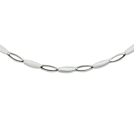 ZILVEREN COLLIER - 40506