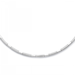 ZILVEREN COLLIER - 40513