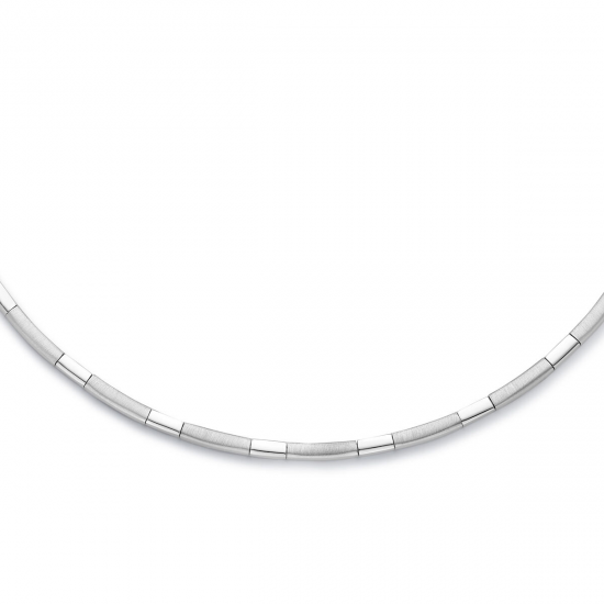 ZILVEREN COLLIER - 40513