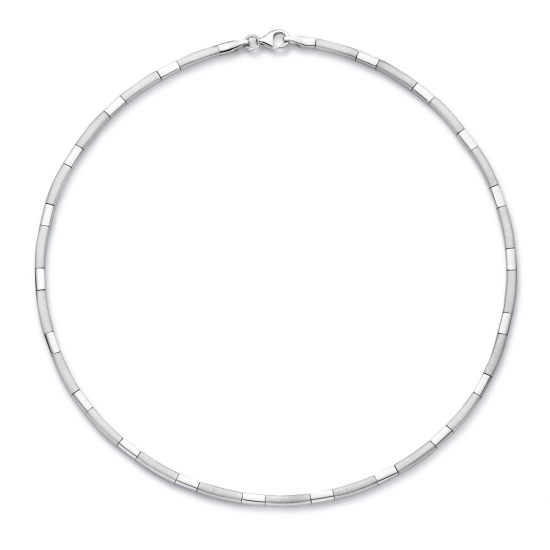 ZILVEREN COLLIER - 40513