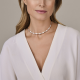 ZILVEREN COLLIER - 40514