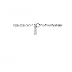 ZILVEREN COLLIER - 40515