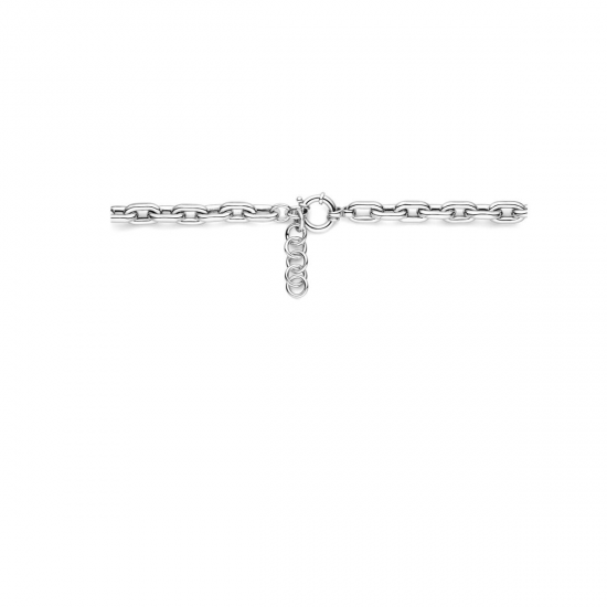 ZILVEREN COLLIER - 40515