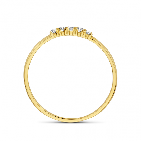 GOUDEN DAMESRING - 40521