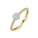 GOUDEN RING ZIRKONIA - 40531