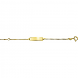 GOUDEN PLAATARMBANDJE - 40666