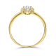 GOUDEN RING ZIRKONIA - 40800