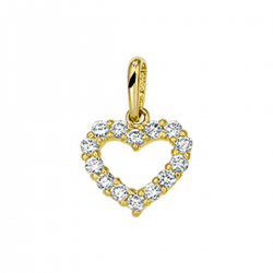 GOUDEN HANGER ZIRKONIA - 40837