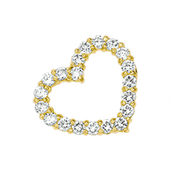 GOUDEN HANGER ZIRKONIA - 40839