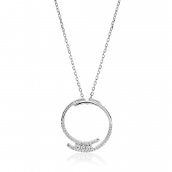 ZINZI COLLIER MET HANGER - 40848