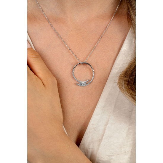 ZINZI COLLIER MET HANGER - 40848