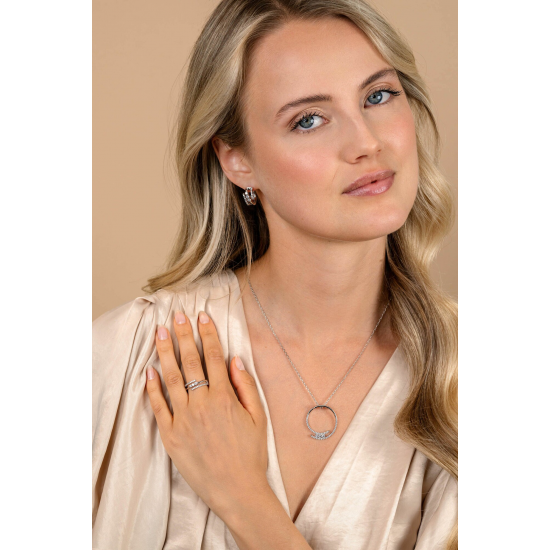 ZINZI COLLIER MET HANGER - 40848