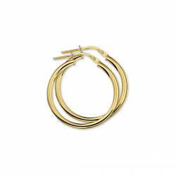 GOUDEN CREOLEN - 40866