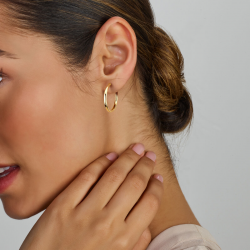 GOUDEN CREOLEN - 40866