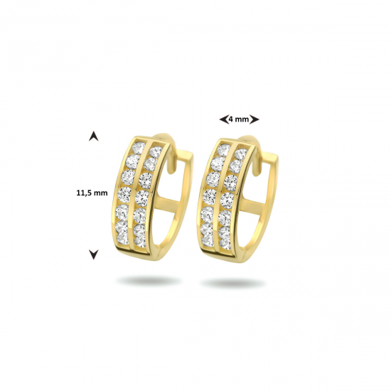 GOUDEN CREOLEN - 40873