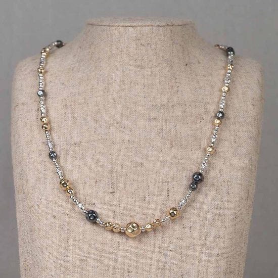 JEH ZILVEREN COLLIER - 40962