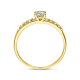 GEELGOUDEN DAMESRING - 40995