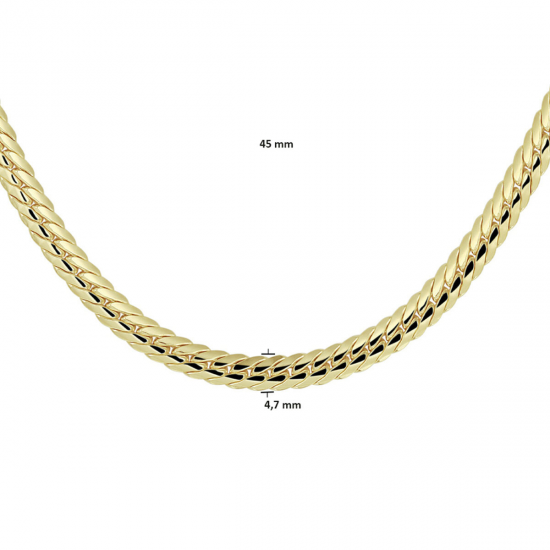 SILGOLD COLLIER GOURMET 4.7MM - 41003