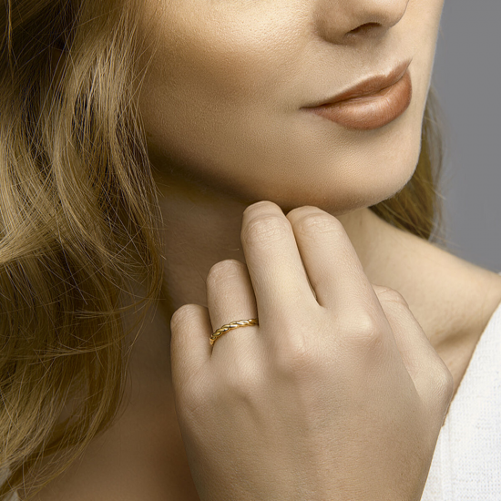 GOUDEN  DAMESRING - 41039