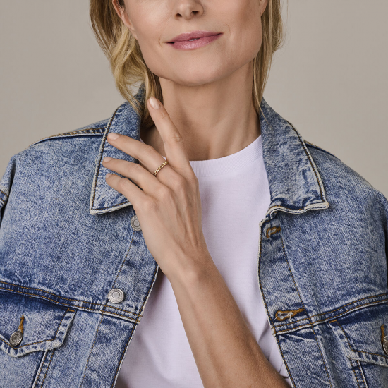 GOUDEN  DAMESRING - 41040