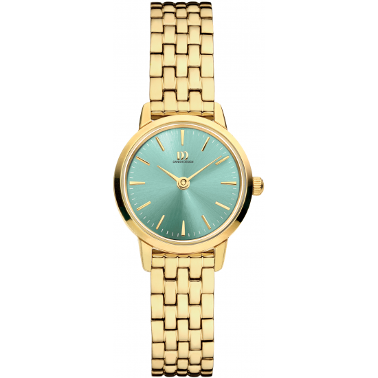 DANISH DESIGN AKILIA MINI LINK GOLD SAGE GREEN IV83Q1268 - 41101