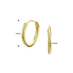 GOUDEN OORRINGEN - 41151