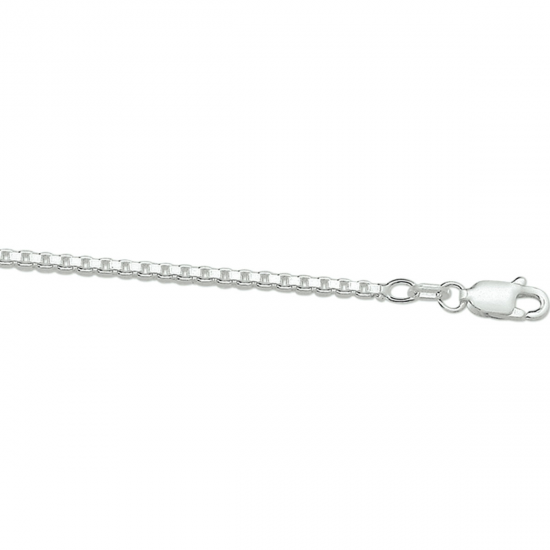 ZILVEREN LENGTE COLLIER - 41153