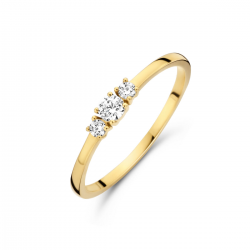 gouden dames ring - 41267