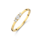 gouden dames ring - 41267