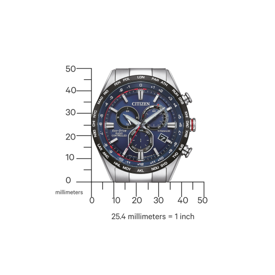 CITIZEN RADIOCONTROLLED ECO DRIVE - 41281