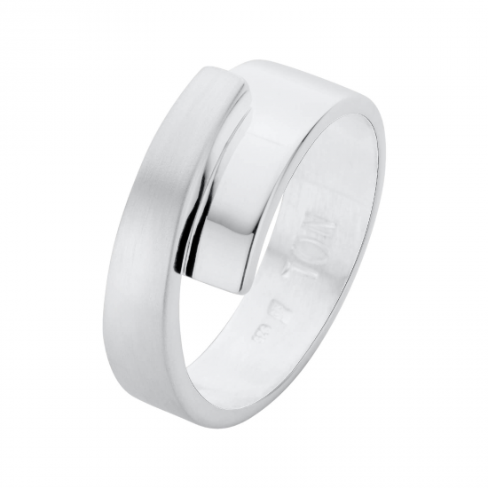 ZILVEREN DAMESRING - 41293