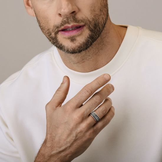 zilver oxi ring - 41381