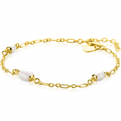 ZINZI GOLD PLATED ZILVEREN ARMBAND - 41408