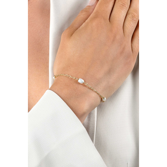 ZINZI GOLD PLATED ZILVEREN ARMBAND - 41408