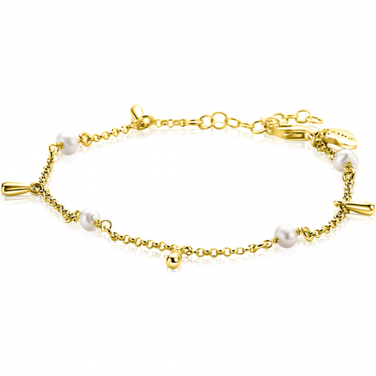 ZINZI GOLD PLATED ZILVEREN ARMBAND - 41413