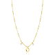 ZINZI GOLD PLATED ZILVEREN COLLIER - 41414