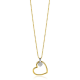 ZINZI GOLD PLATED ZILVEREN COLLIER - 41416