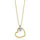 ZINZI GOLD PLATED ZILVEREN COLLIER - 41416
