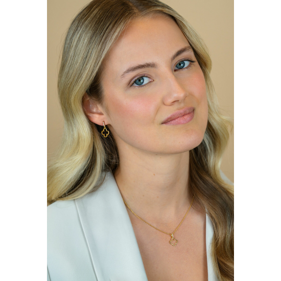 ZINZI GOLD PLATED ZILVEREN COLLIER - 41417