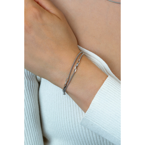 ZINZI ZILVEREN ARMBAND - 41418