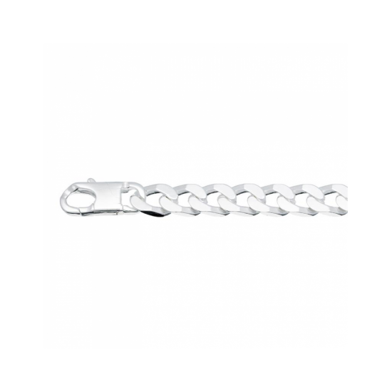 ZILVEREN HERENCOLLIER - 37037