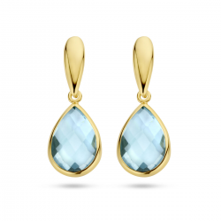 geelgouden oorhangers - 41508