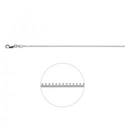 ZILVEREN COLLIER VENETIAANS - 41525