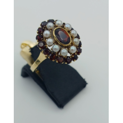 GEELGOUDEN DAMESRING OCCASION - 41536