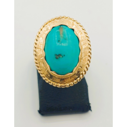 OCCASION  RING TURQUOISE VINTAGE - 41537